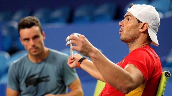 Copa ATP. Rafa Nadal y España ya se entrenan en Australia