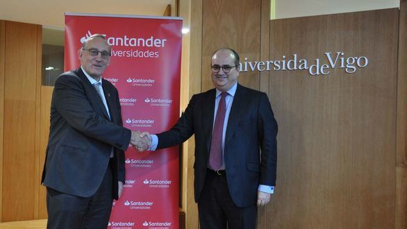 El banco Santander destinará 1,4 millones de euros a la Universidade de Vigo