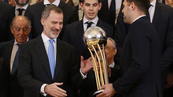 Felipe VI felicita al Real Madrid tras conquistar la 28ª: 