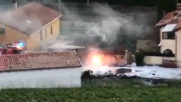 Muere un piloto al estrellarse su avioneta en Noáin