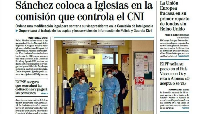 Las portadas de este sábado, 22 de febrero