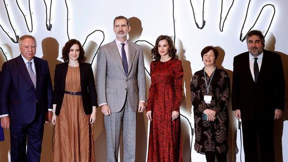 Los Reyes inauguran la feria de ARCO, marcada por el coronavirus