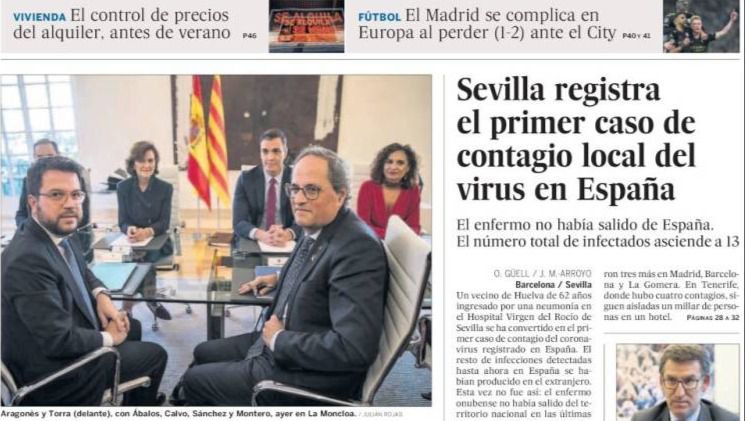 Las portadas y los mejores titulares de los periódicos de este jueves