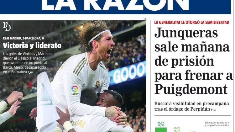 Las portadas y los titulares destacados de este lunes