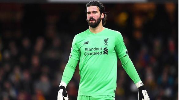 El Liverpool no podrá contar con Alisson bajo palos ante el Atlético