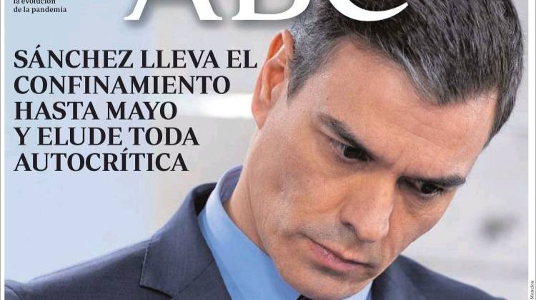 Las portadas de los periódicos de este domingo 5 de abril