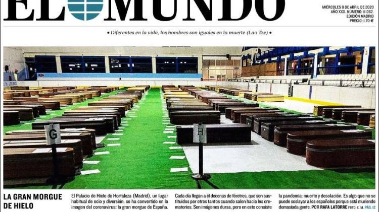 Las portadas de los diarios de este miércoles, 8 de abril