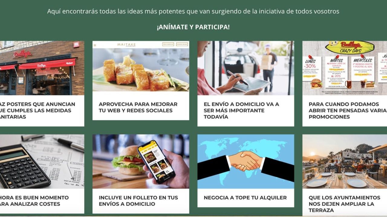 Salvemos la Hostelería: un proyecto solidario para ayudar a los hosteleros