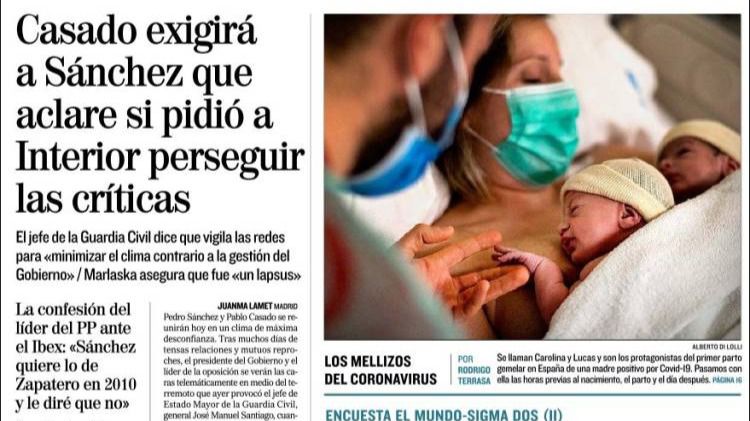 Las portadas de los diarios de este lunes, 20 de abril