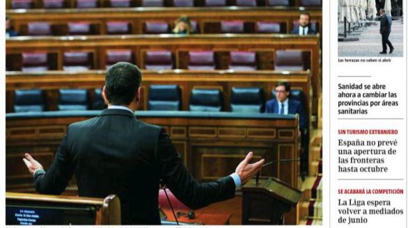 Las portadas de los periódicos de este jueves, 30 de abril