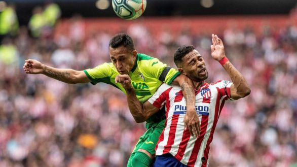 Renan Lodi, lateral titular del Atlético, contagiado por coronavirus