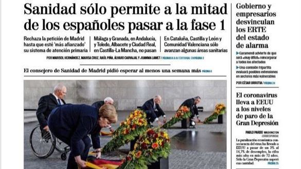 Las portadas de los periódicos de este sábado 9 de mayo
