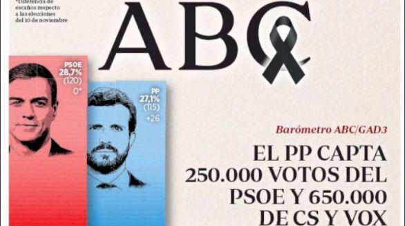 Las portadas de los periódicos de este lunes, 11 de mayo