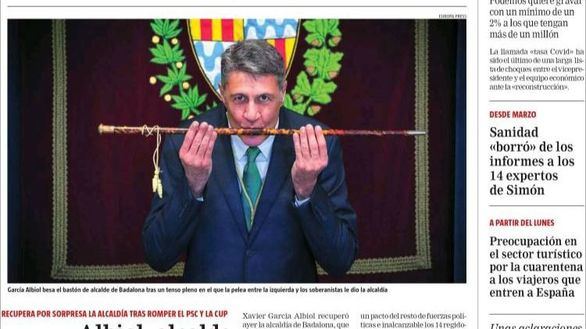 Las portadas de los periódicos de este miércoles, 13 de mayo