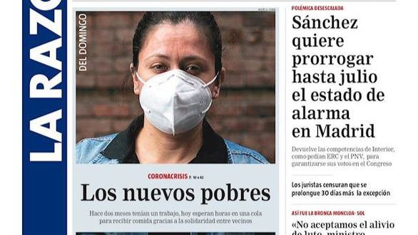 Las portadas de los periódicos de este domingo 17 de mayo