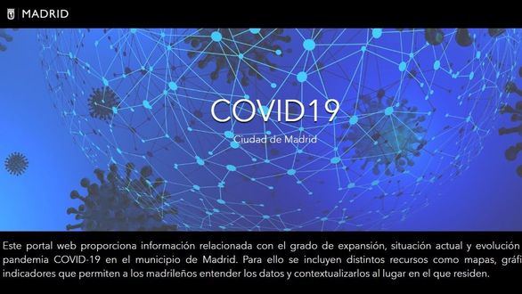 Madrid optimiza los datos sobre la Covid-19 en su portal de transparencia