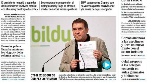 Las portadas de los periódicos de este viernes, 22 de mayo