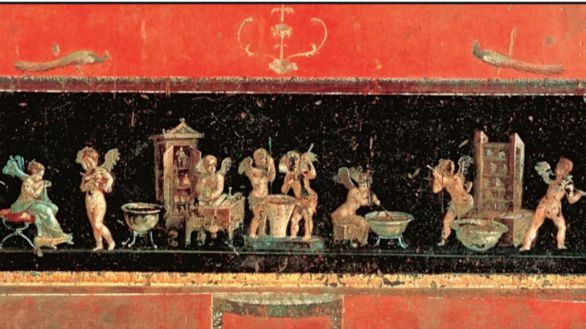 Hallada en Pompeya una de las perfumerías mejor conservadas de época romana
