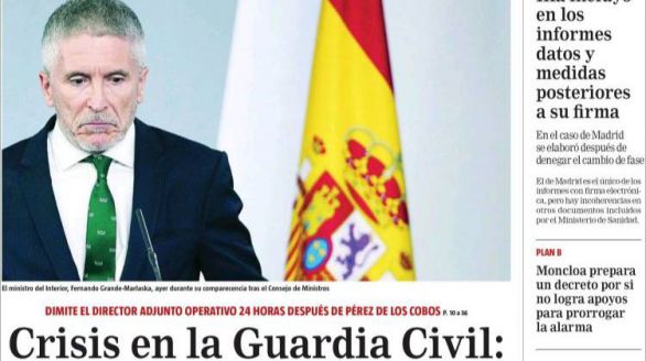 Las portadas de los periódicos de este miércoles 27 de mayo