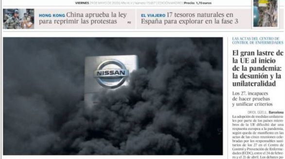 Las portadas de los periódicos del viernes, 29 de mayo