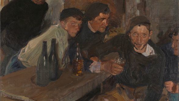 La National Gallery compra su primer 'sorolla', El borracho, Zarauz