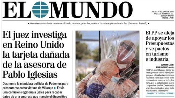 Las portadas de los periódicos de este jueves 18 de junio