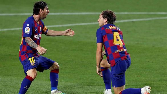 Rakitic salva al Barcelona de un petardazo ante el Athletic |1-0