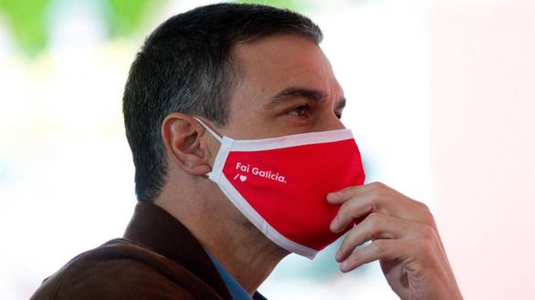 Sánchez hace campaña en Galicia presumiendo de gestión de la pandemia