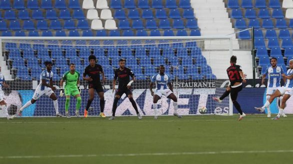 El Sevilla toma altura desde el desierto de Leganés | 0-3