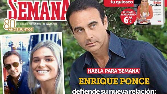 Enrique Ponce confirma su relación con Ana Soria: 