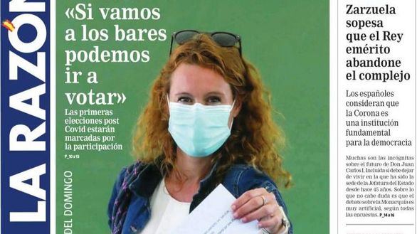 Las portadas de los periódicos de este domingo