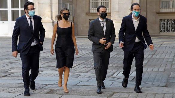 Galería de imágenes del homenaje a las víctimas de la pandemia