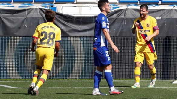 El Barcelona se despide con un baño relajante en Vitoria | 0-5