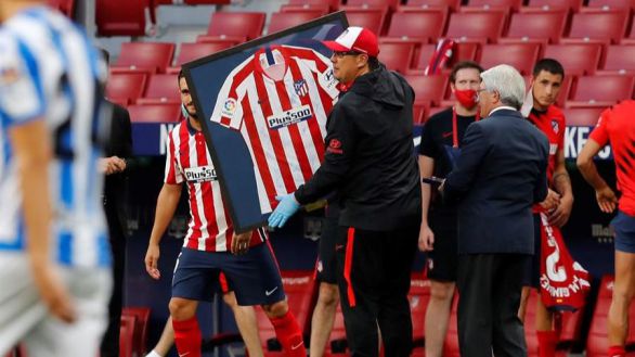 El Atlético brinda al 'Mono' Burgos el tercer puesto y la Real entra en Europa | 1-1