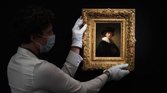 Un autorretrato de Rembrandt, vendido por la cifra récord de 16 millones de euros