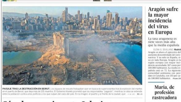 Las portadas de este jueves, 6 de agosto