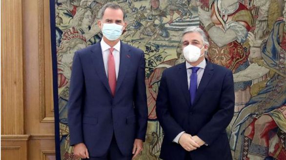 Felipe VI recibe al ministro de Exteriores de Uruguay