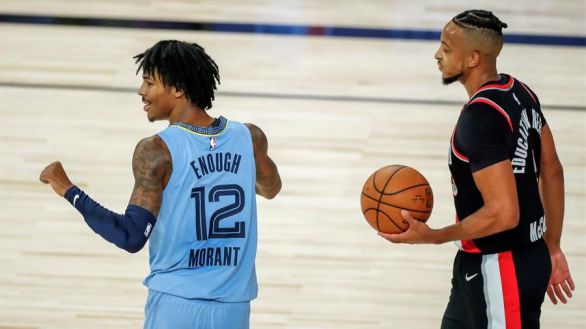 NBA. Los Trail Blazers destierran a Memphis y completan los playoffs