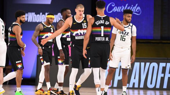 NBA. Arrancan los playoff con triunfo de los Nuggets sobre los Jazz |135-125