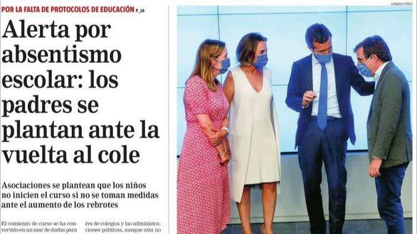 Las portadas de los periódicos de este viernes 21 de agosto