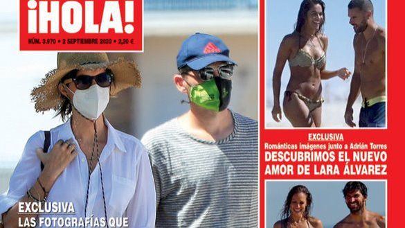 Iker Casillas y Sara Carbonero, felices durante sus vacaciones en el pueblo del portero