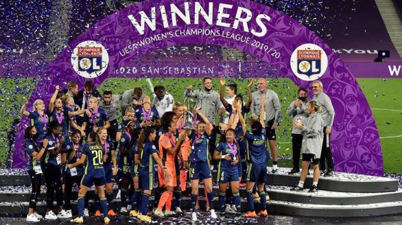 Champions femenina. El Lyon se proclama campeón por quinta vez consecutiva