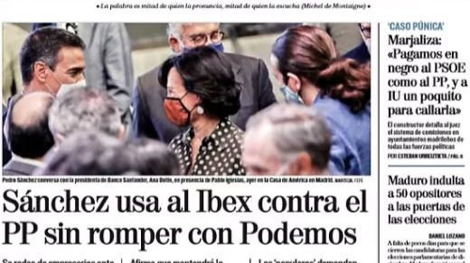 Las portadas de los periódicos de este martes, 1 de septiembre