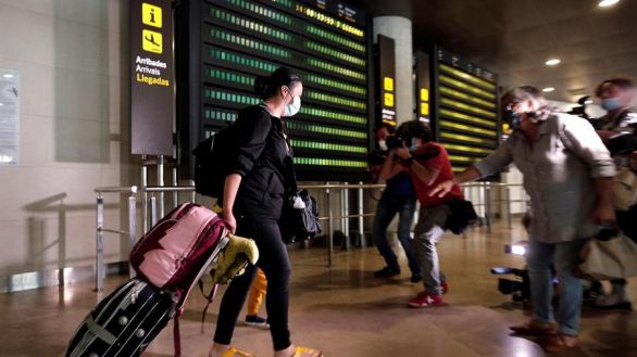 España recibió en julio un 75% menos de turistas extranjeros que en el mismo mes de 2019