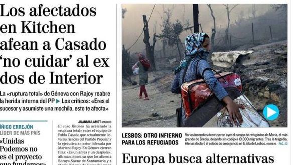 Las portadas de los periódicos de este jueves 10 de septiembre