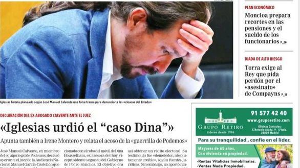 Las portadas de los periódicos de este viernes 11 de septiembre