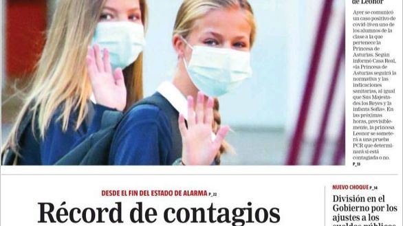 Las portadas de los periódicos de este sábado 12 de septiembre