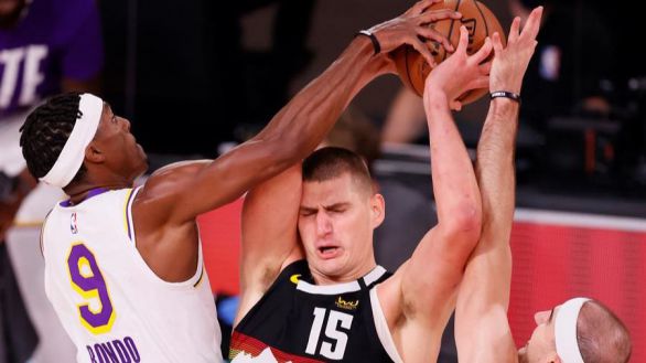 NBA Playoffs . Los Lakers se remangan y logran huir de los Nuggets