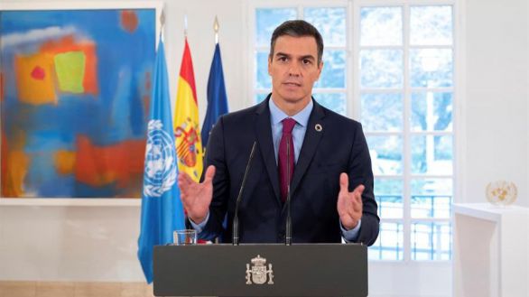 Con dos de sus ministros atacando al Rey, Pedro Sánchez pide unidad ante la ONU