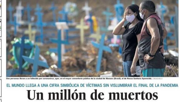 Las portadas de los periódicos de este domingo 27 de septiembre